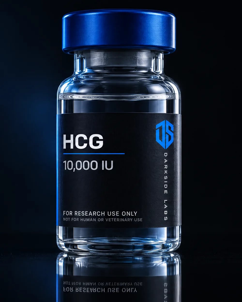 HCG 10,000 IU research vial, image 1 of 2